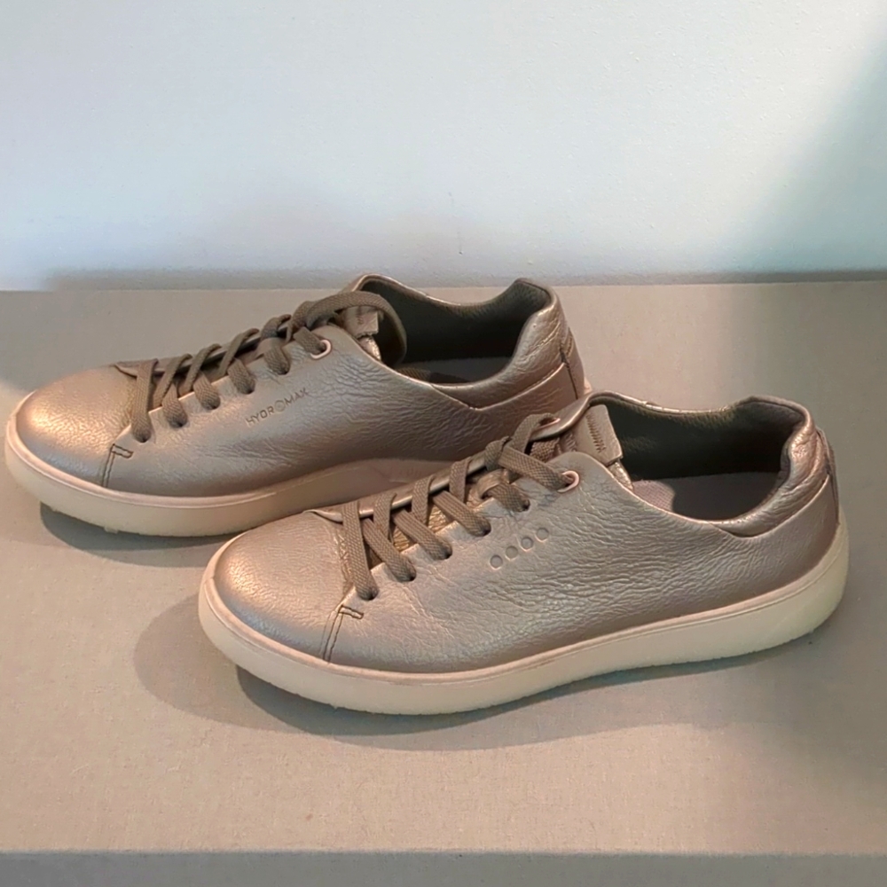 NWOT Ecco golf tray hydromax leather golf shoes